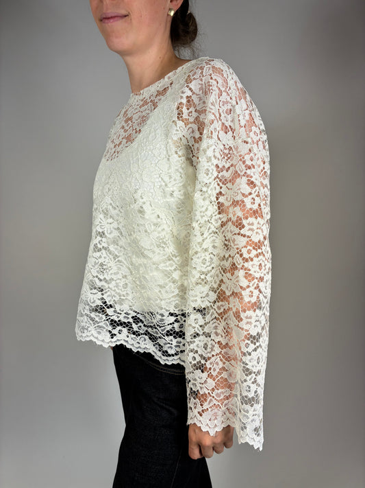 Relaxed Lace Long Sleeve — Soft Hug