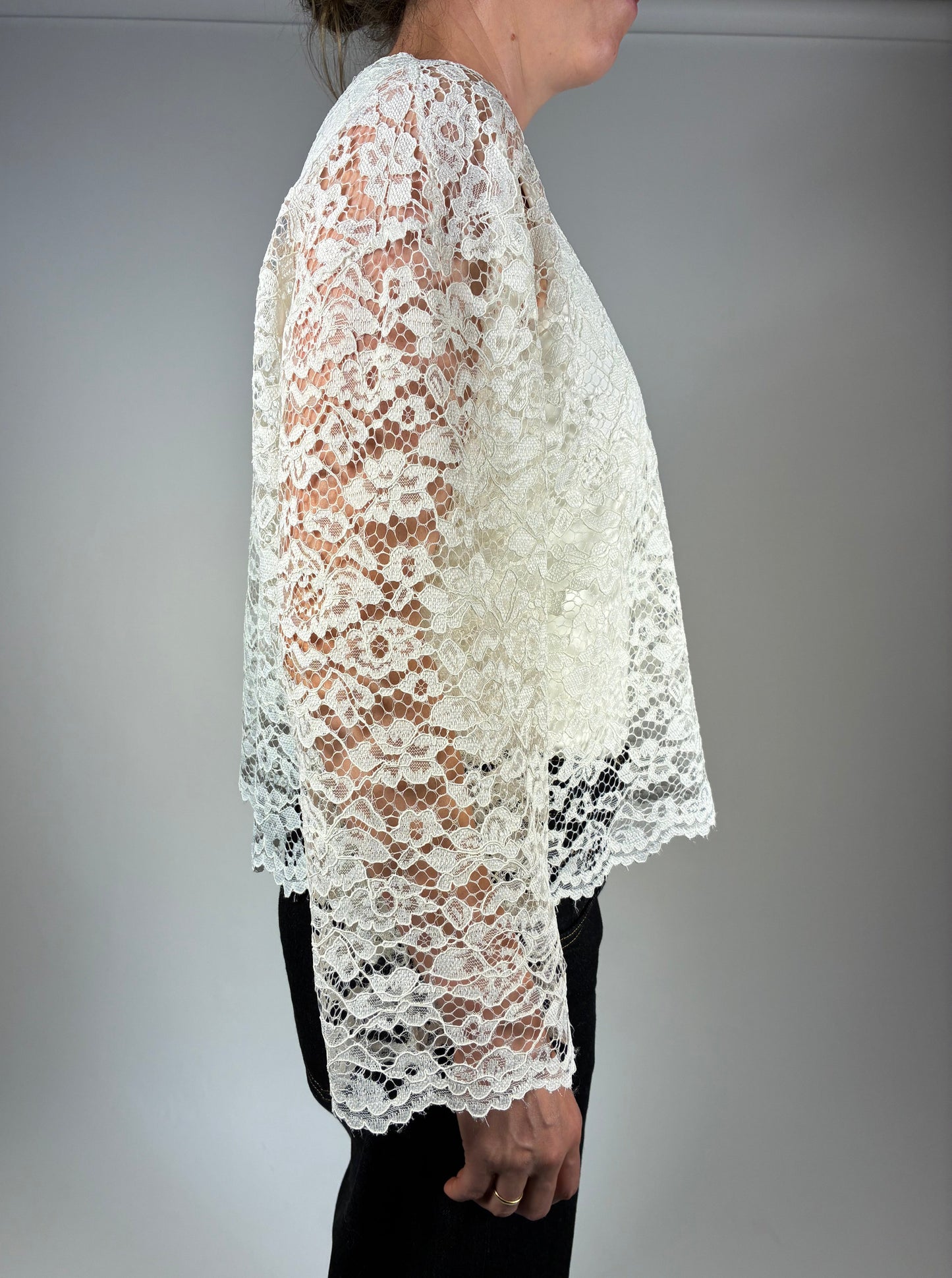 Relaxed Lace Long Sleeve — Soft Hug