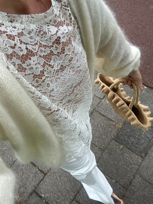 Relaxed Lace T-Shirt — Soft Hug