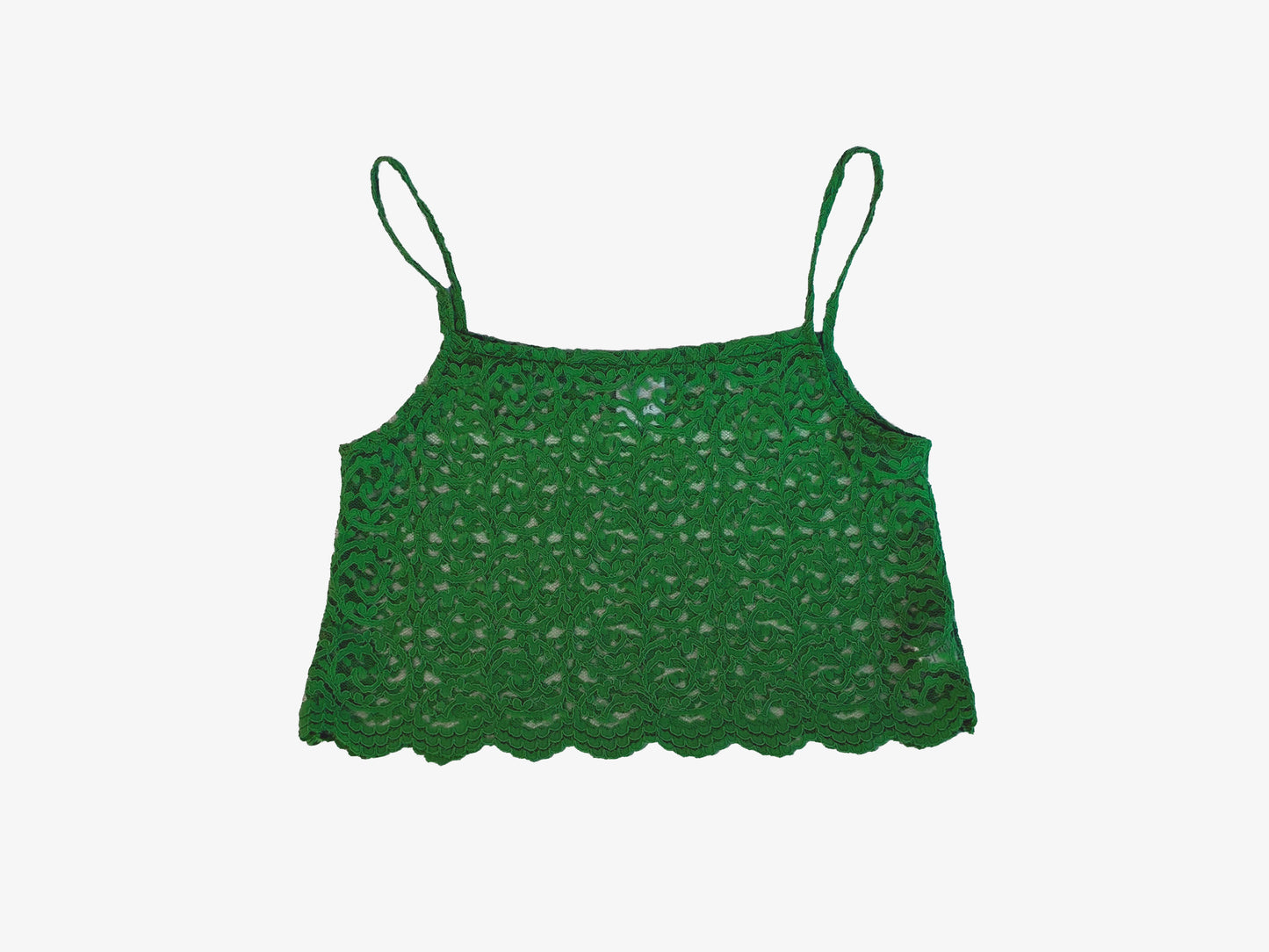 Lace Crop Tank — Unstoppable