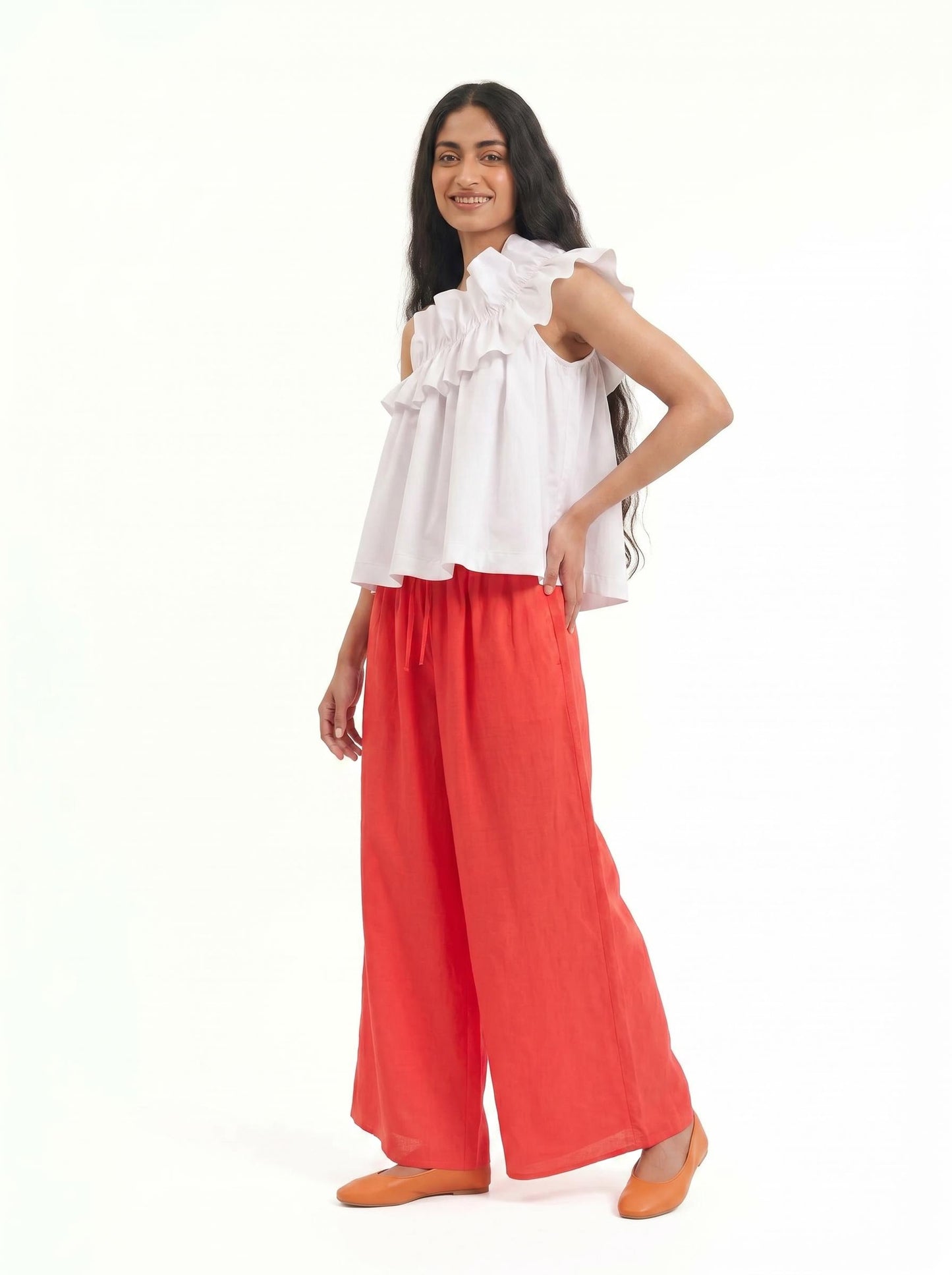 Adjustable Ruffle Top — Soft Hug