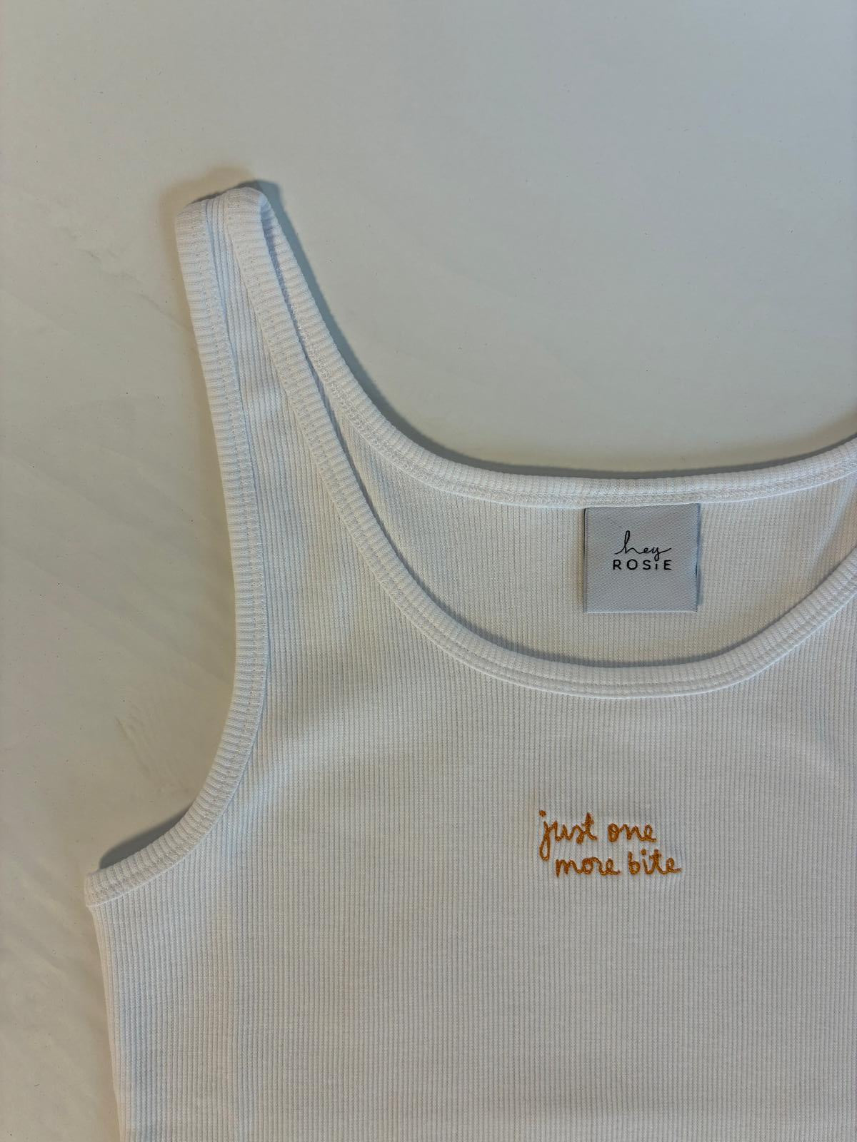 Every Day Tank Top — Just One More Bite