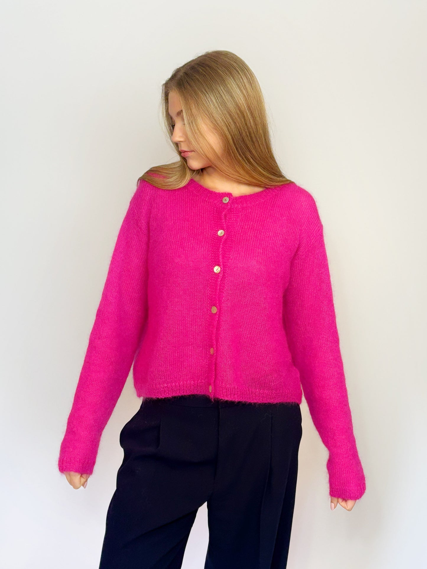 Cardigan O - Think Pink