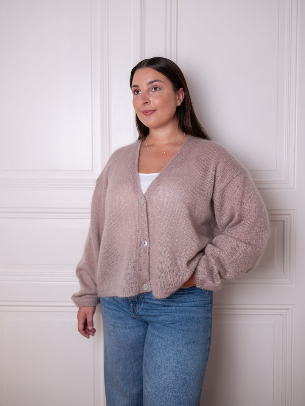 Cardigan V - Nutty Nudge