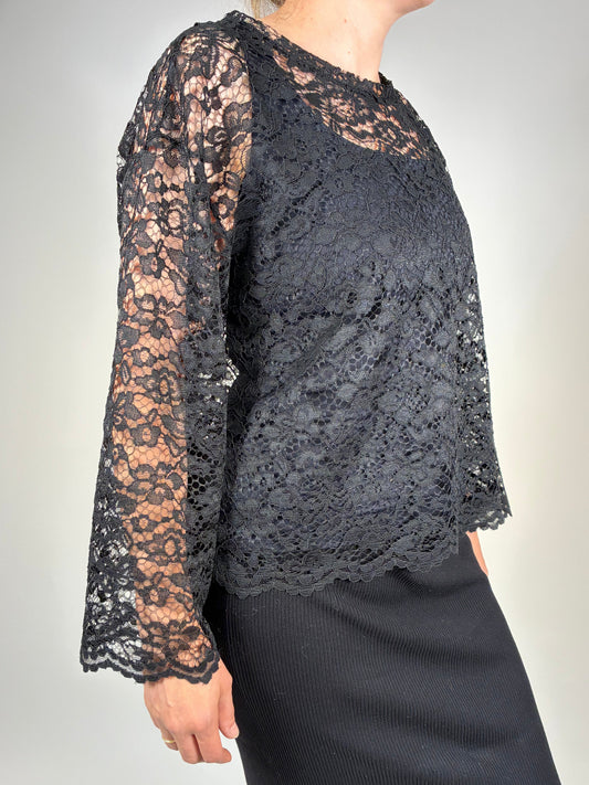 Relaxed Lace Long Sleeve — Forever Friends
