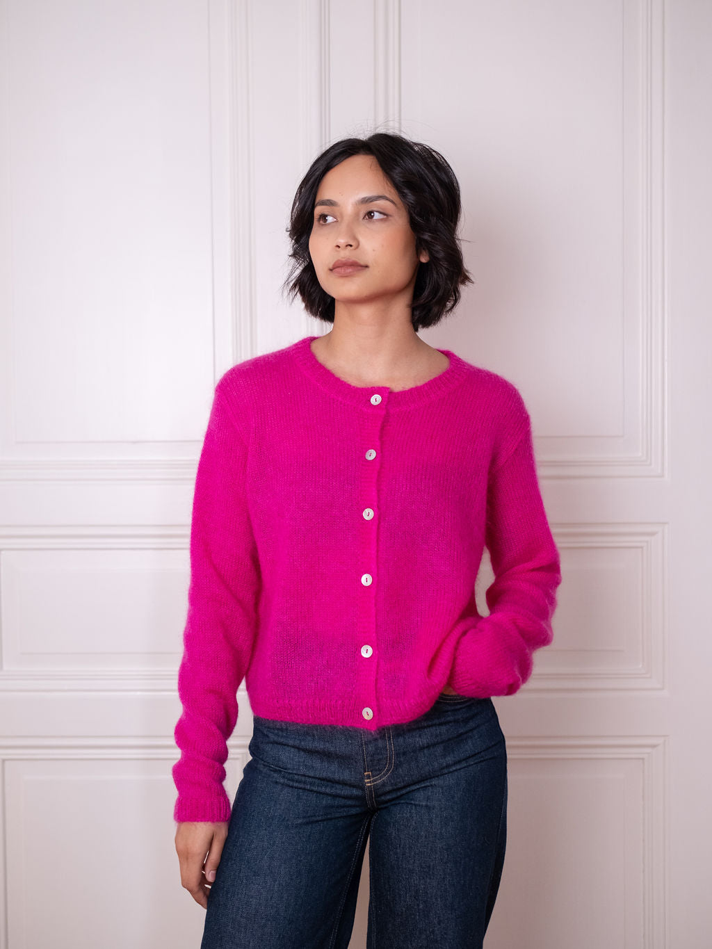Cardigan O - Think Pink