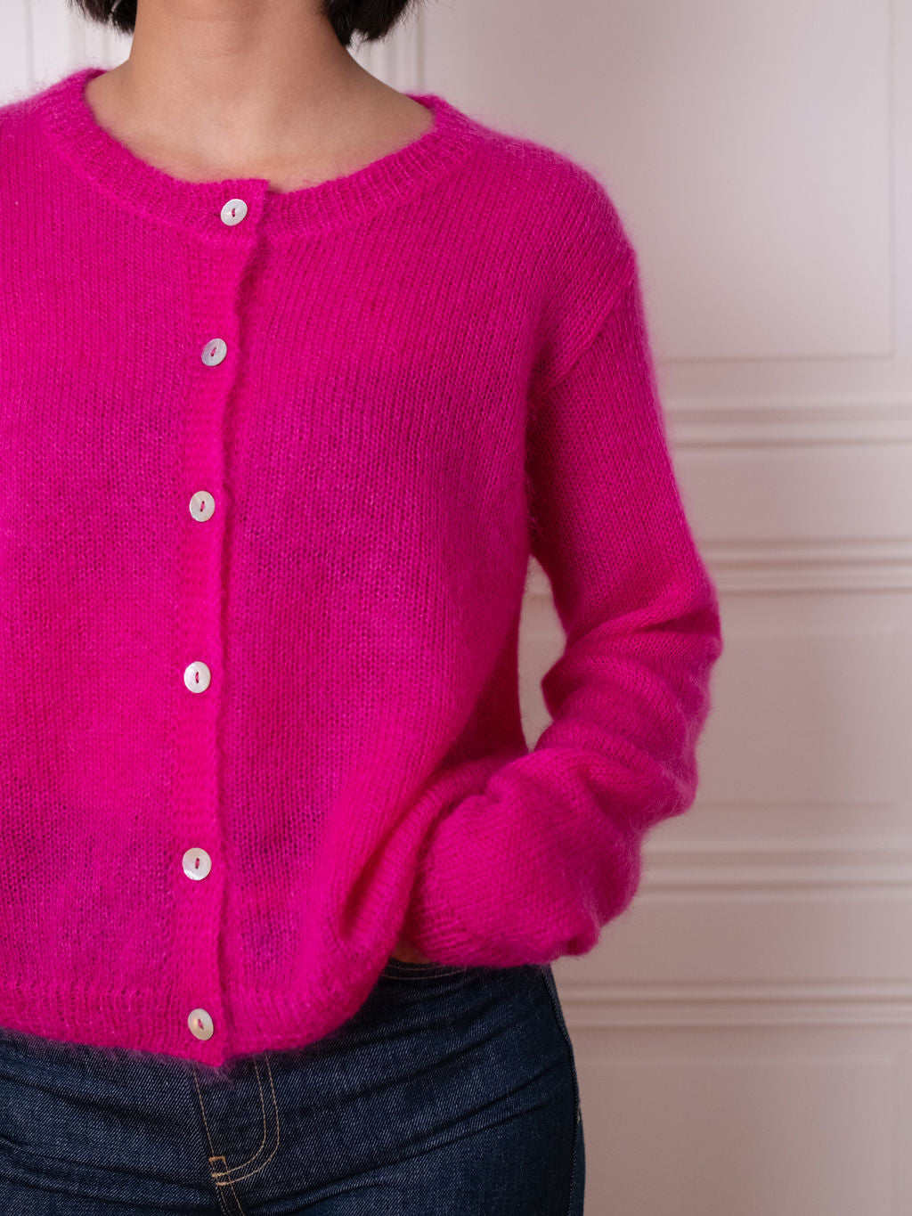 Cardigan O - Think Pink