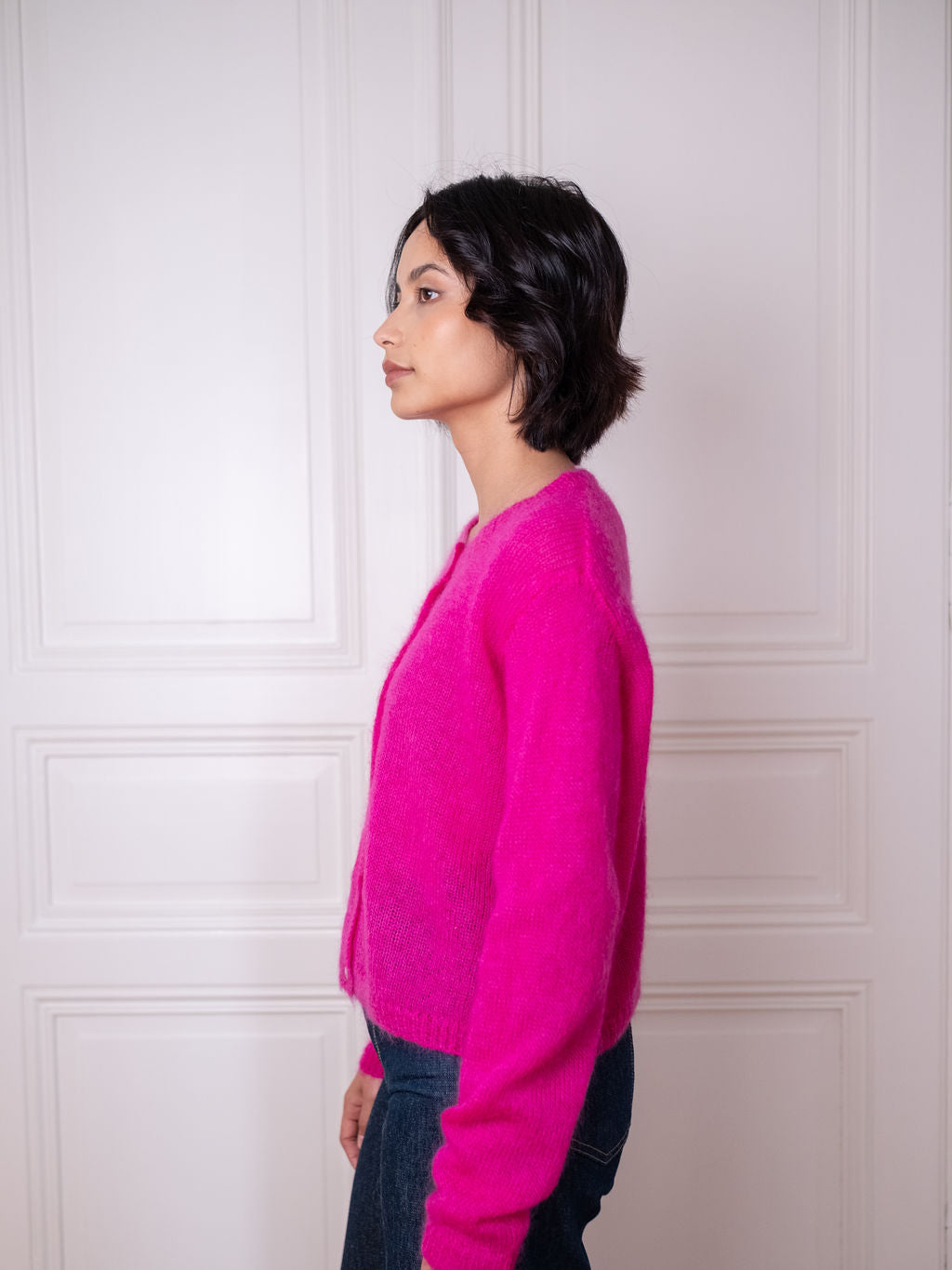 Cardigan O - Think Pink