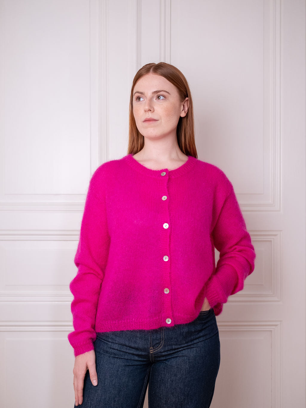 Cardigan O - Think Pink