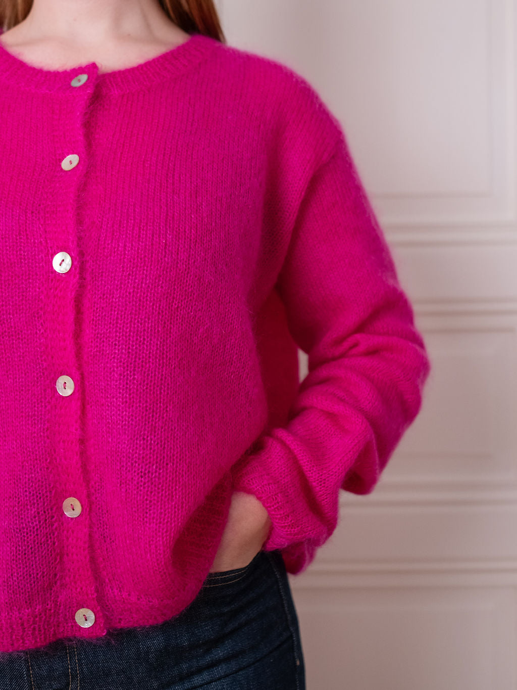 Cardigan O - Think Pink