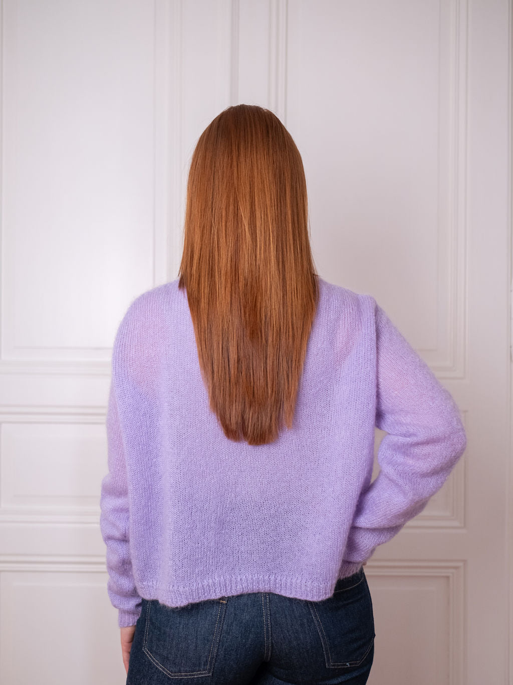 Cardigan O - Lavender Lush