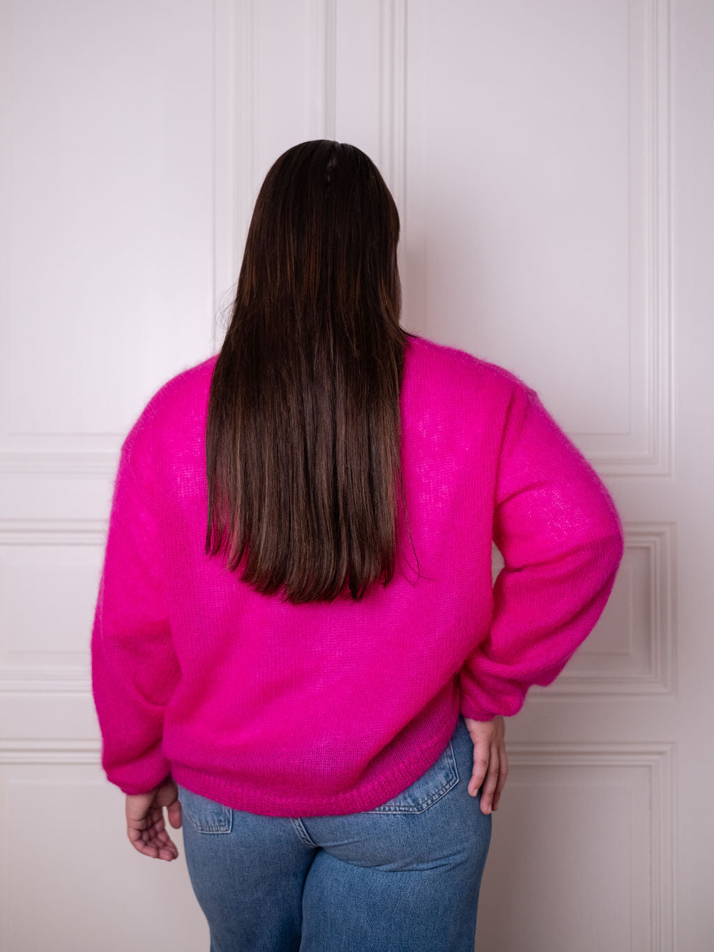 Cardigan V - Think Pink