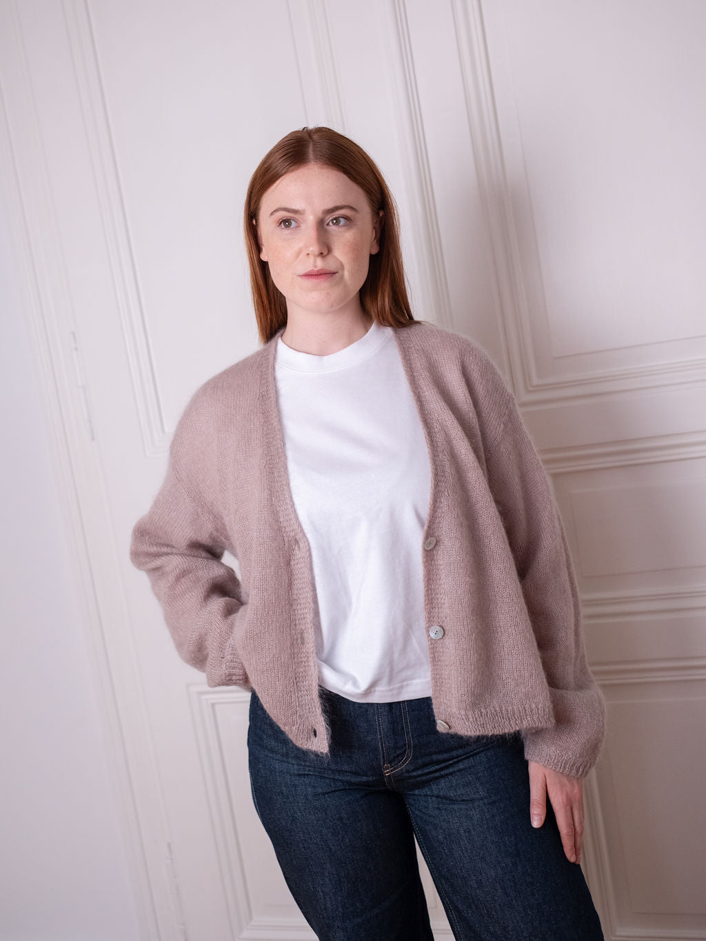 Cardigan V - Nutty Nudge