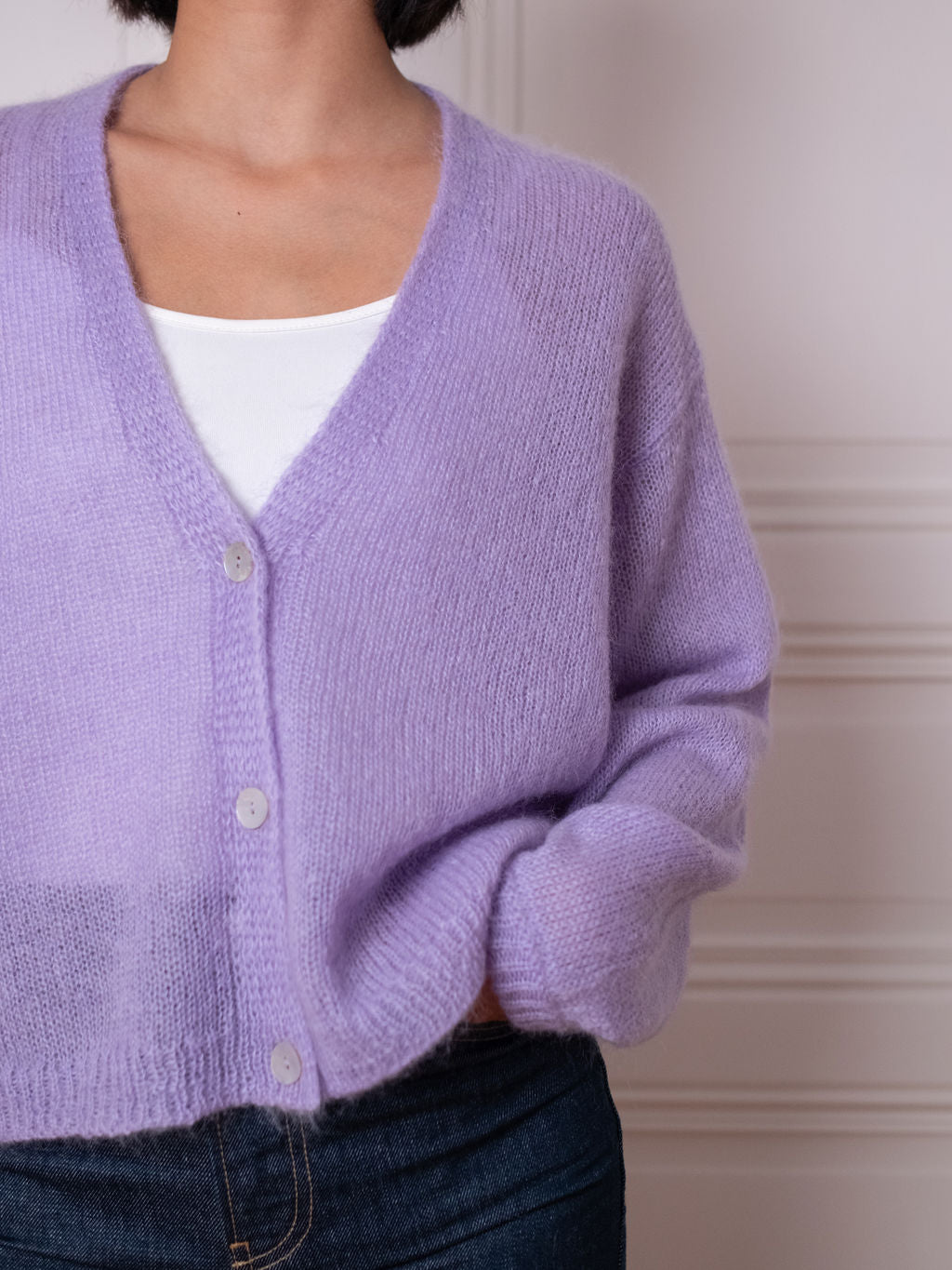 Cardigan V - Lavender Lush