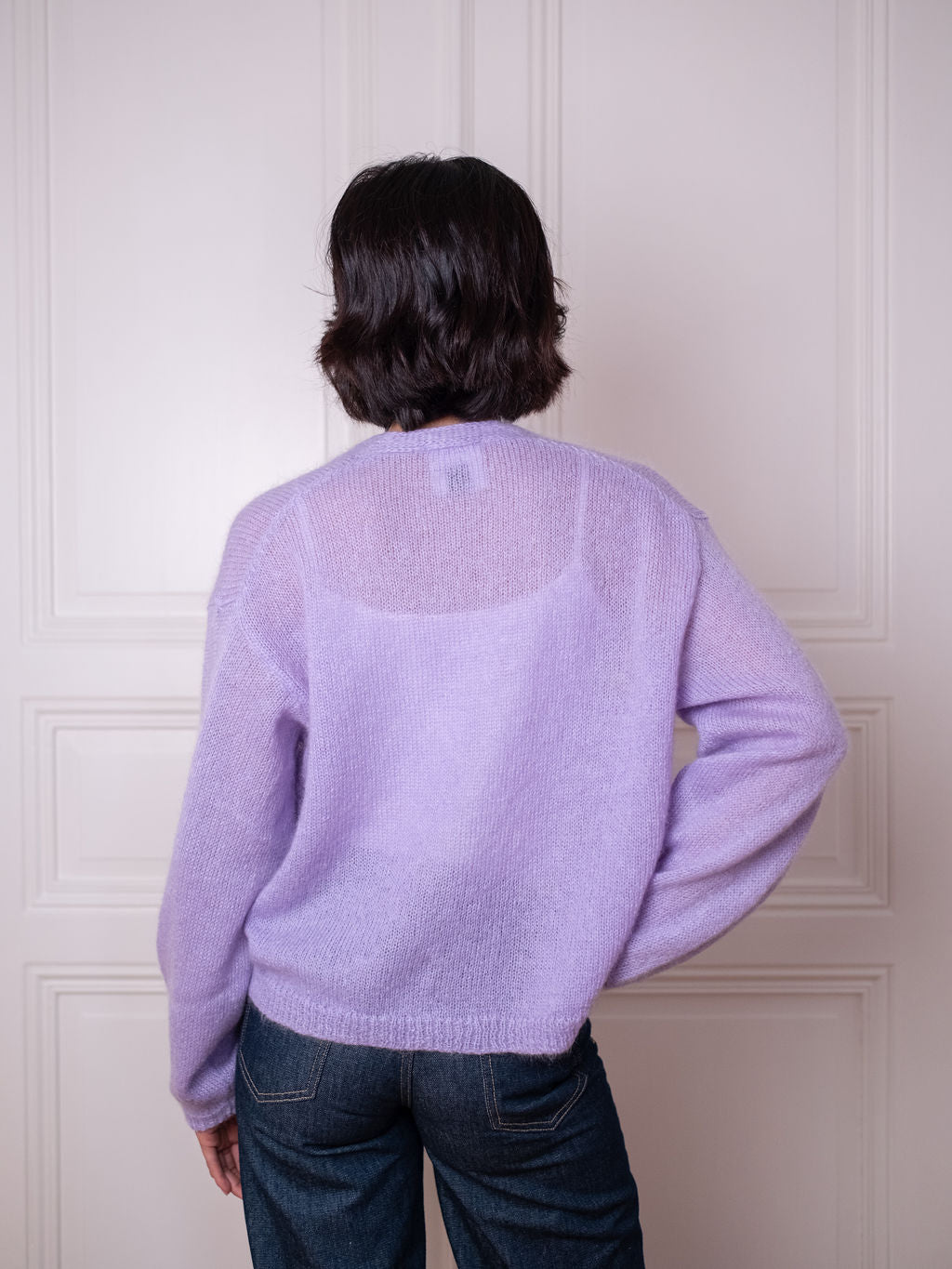 Cardigan V - Lavender Lush
