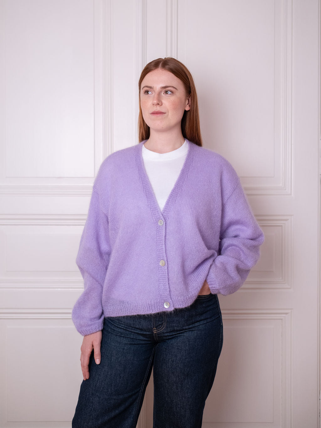 Cardigan V - Lavender Lush
