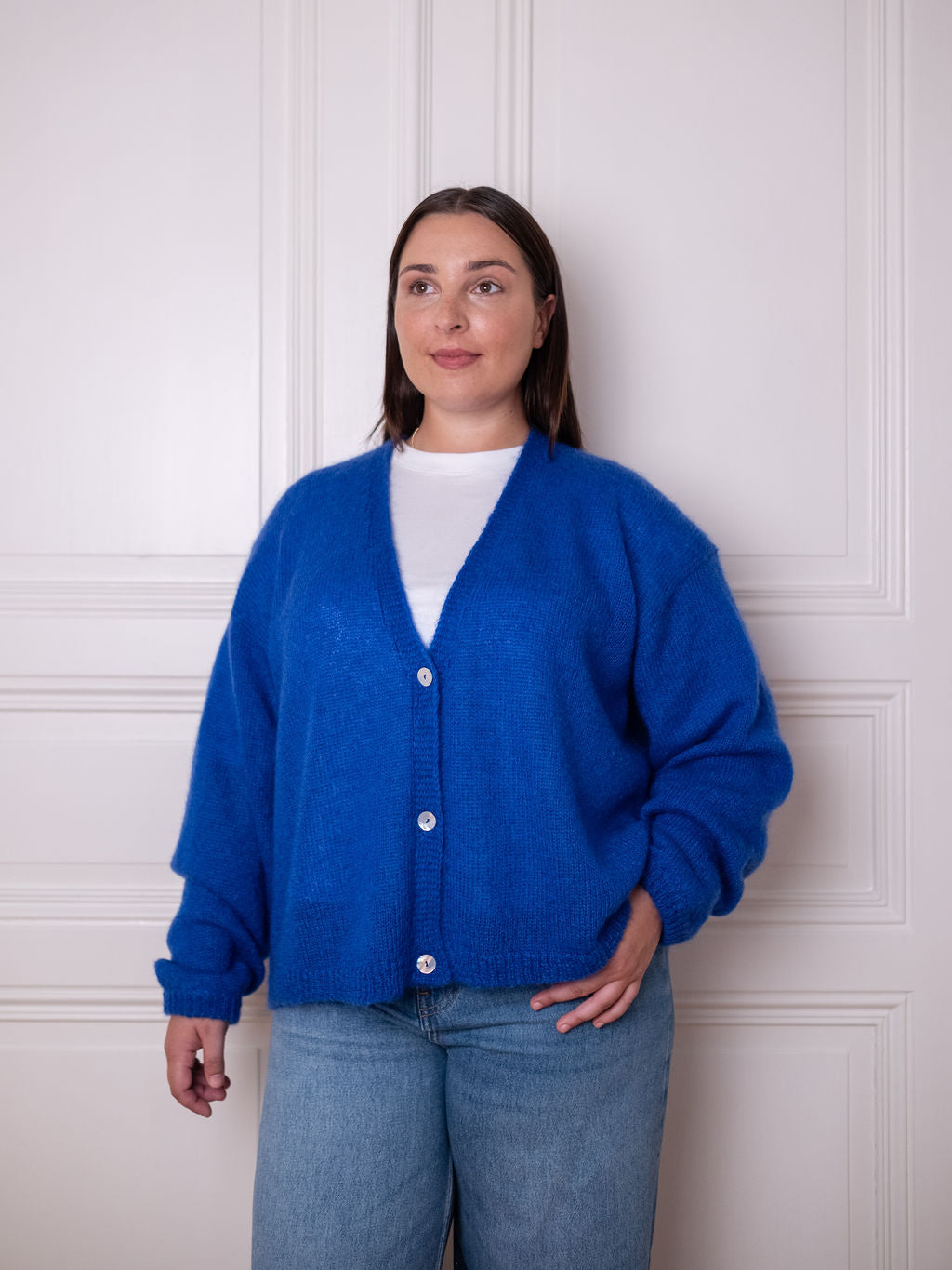 Cardigan V - Blue Boost