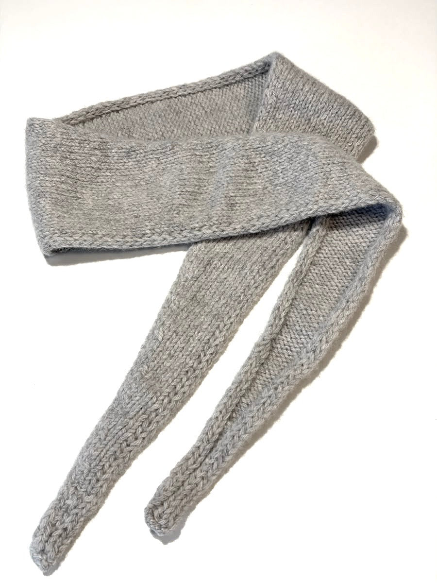 Skinny Scarf - Grey Day