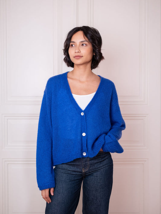 Cardigan V - Blue Boost