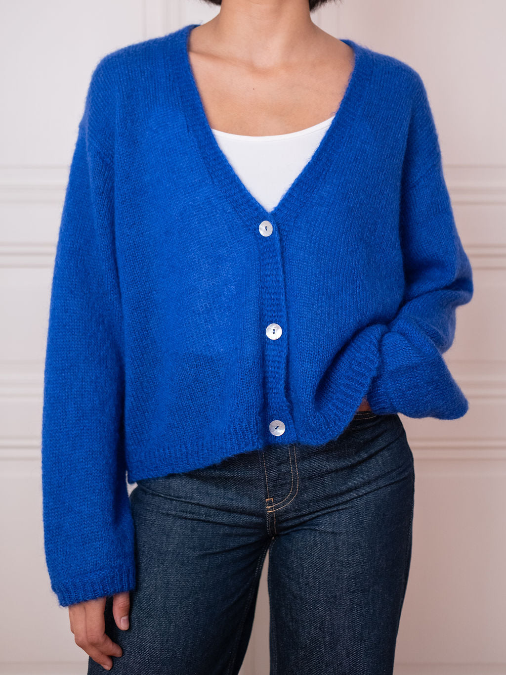 Cardigan V - Blue Boost