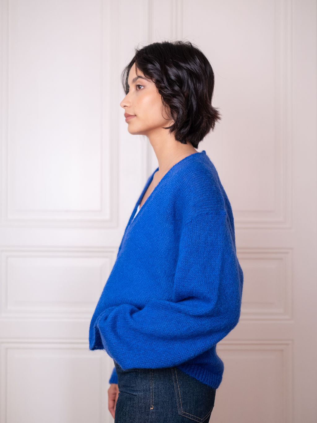 Cardigan V - Blue Boost