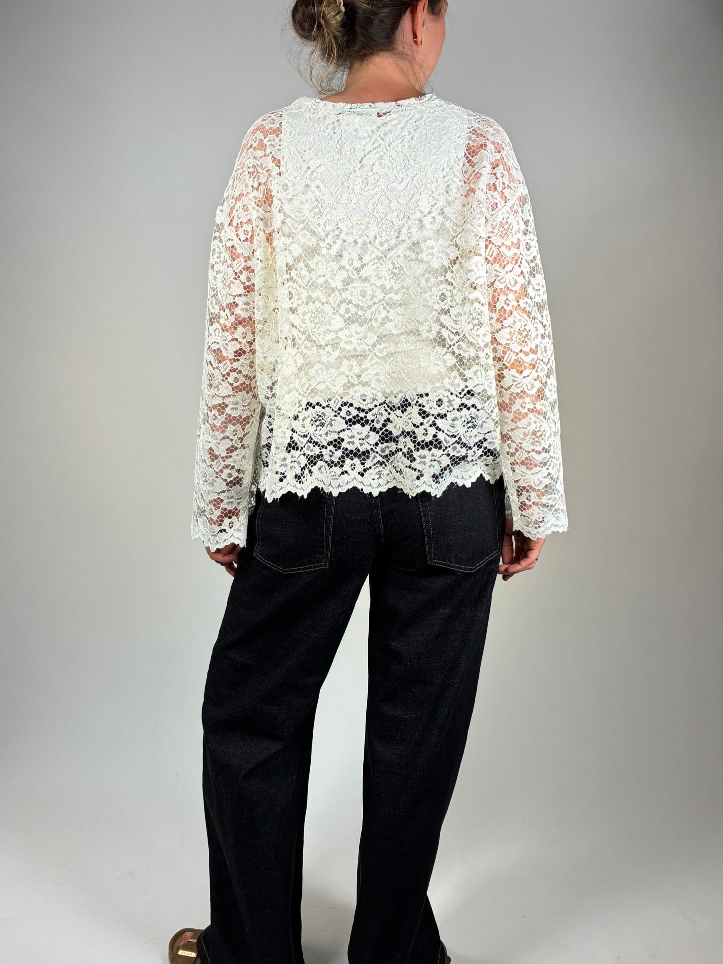 Relaxed Lace Long Sleeve — Soft Hug