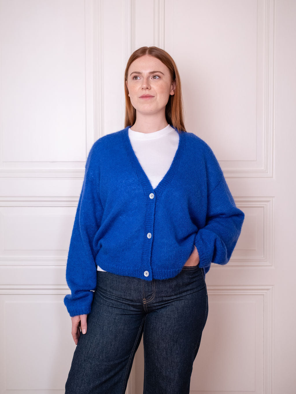 Cardigan V - Blue Boost