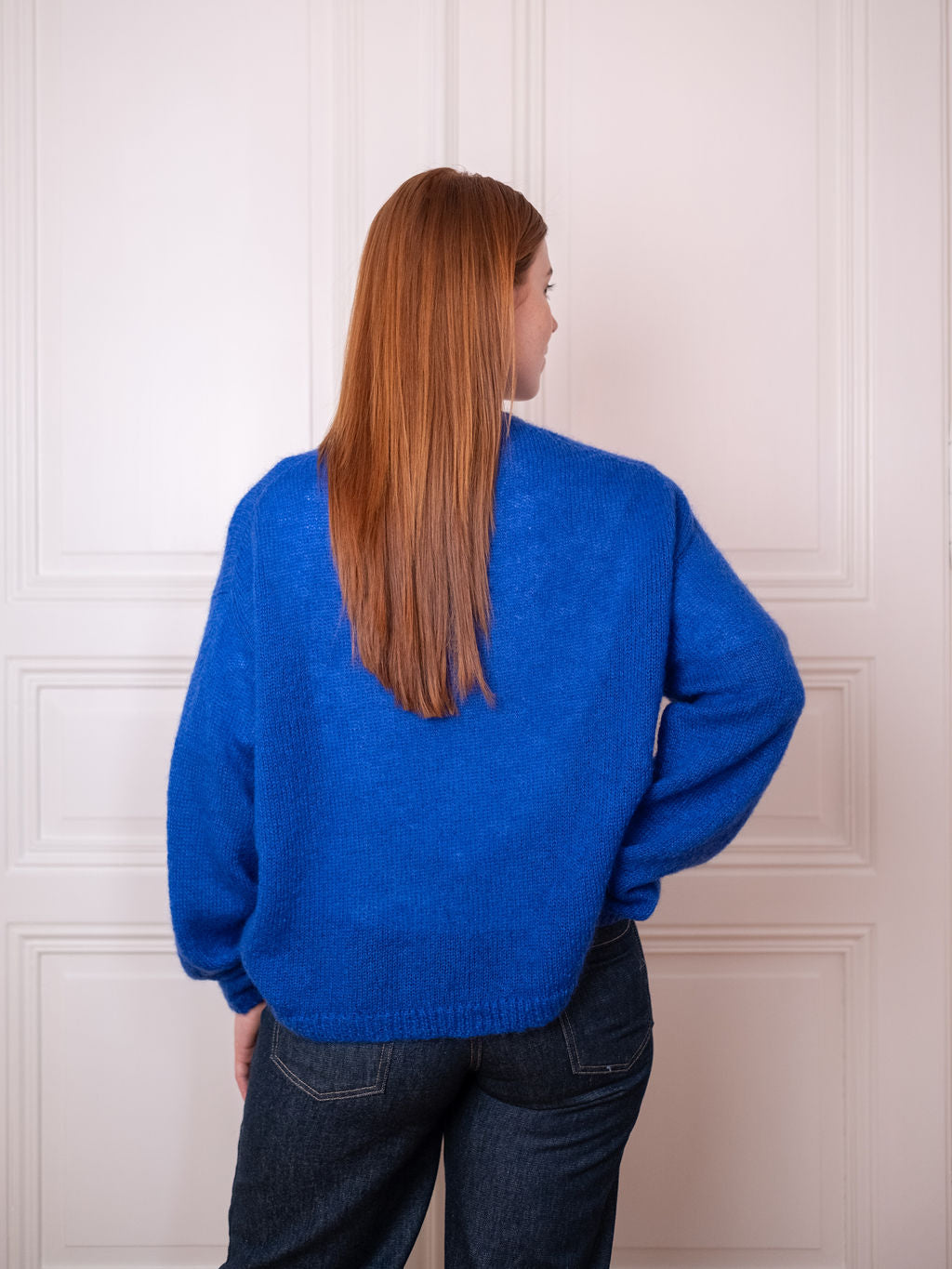 Cardigan V - Blue Boost