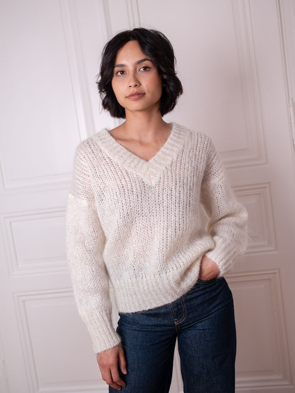 Chunky Sweater V - Soft Hug