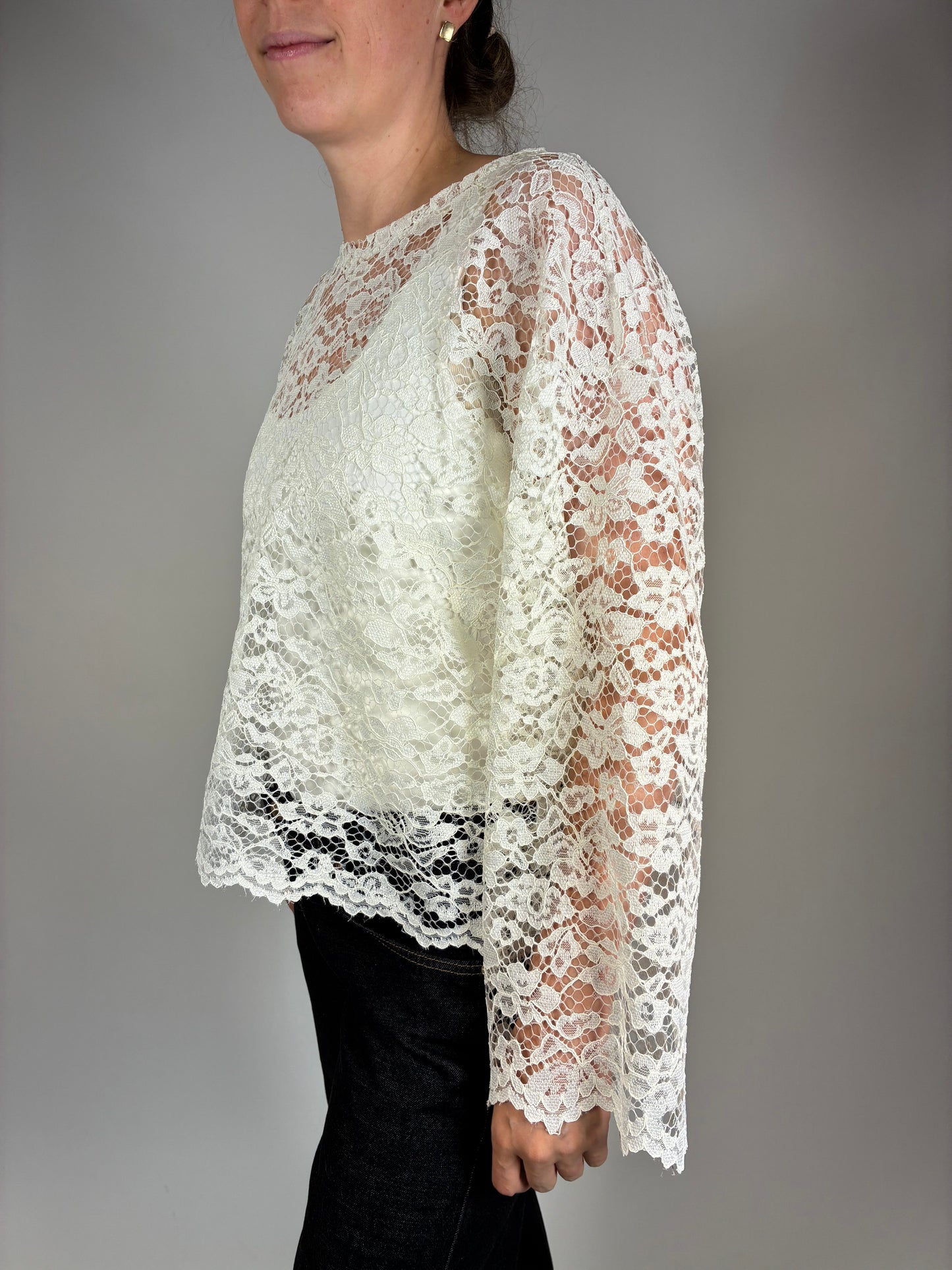 Relaxed Lace Long Sleeve — Soft Hug