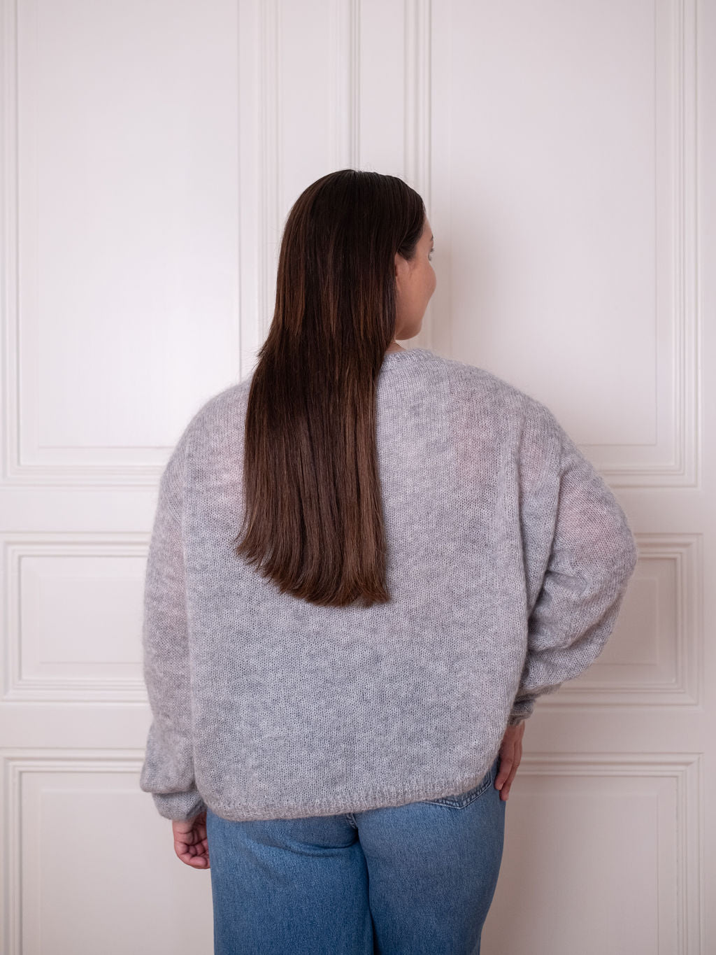 Cardigan O - Grey Day