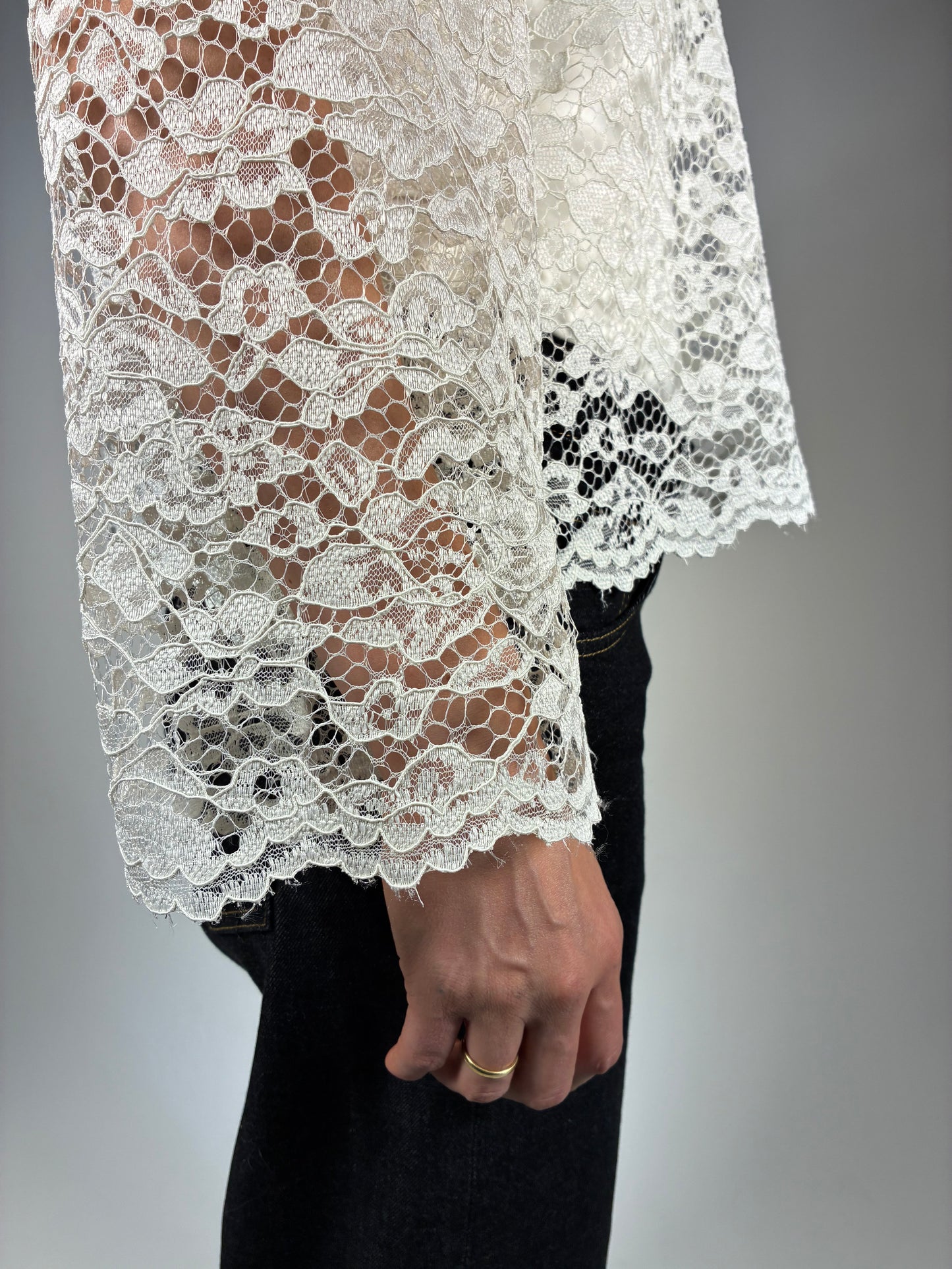Relaxed Lace Long Sleeve — Soft Hug