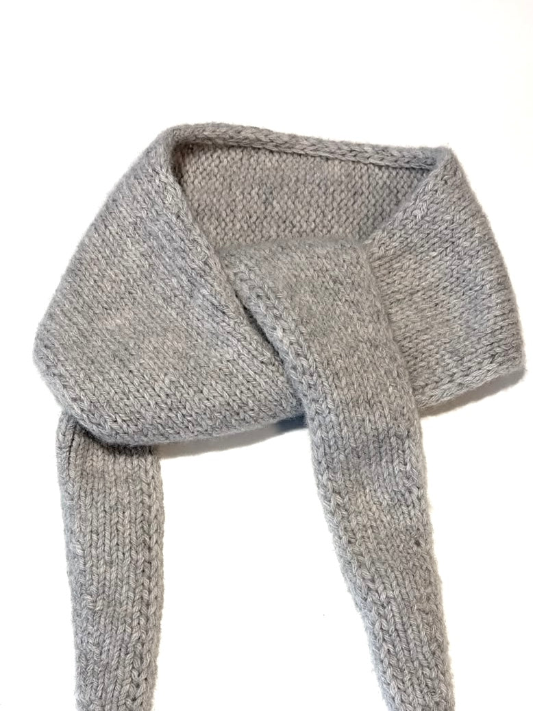 Skinny Scarf - Grey Day