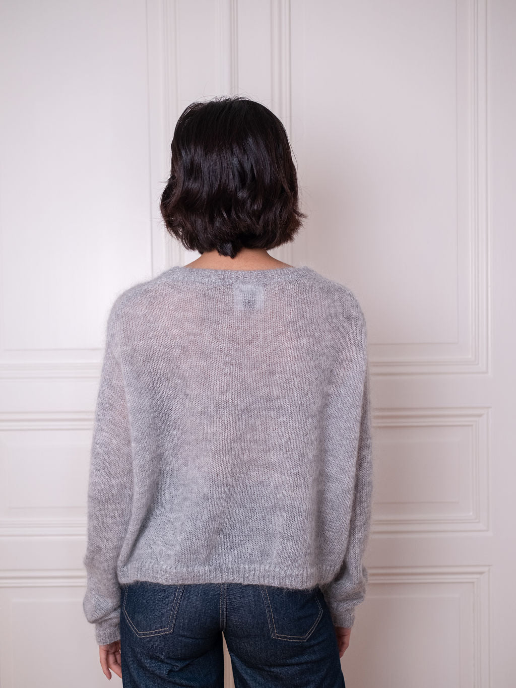 Cardigan O - Grey Day