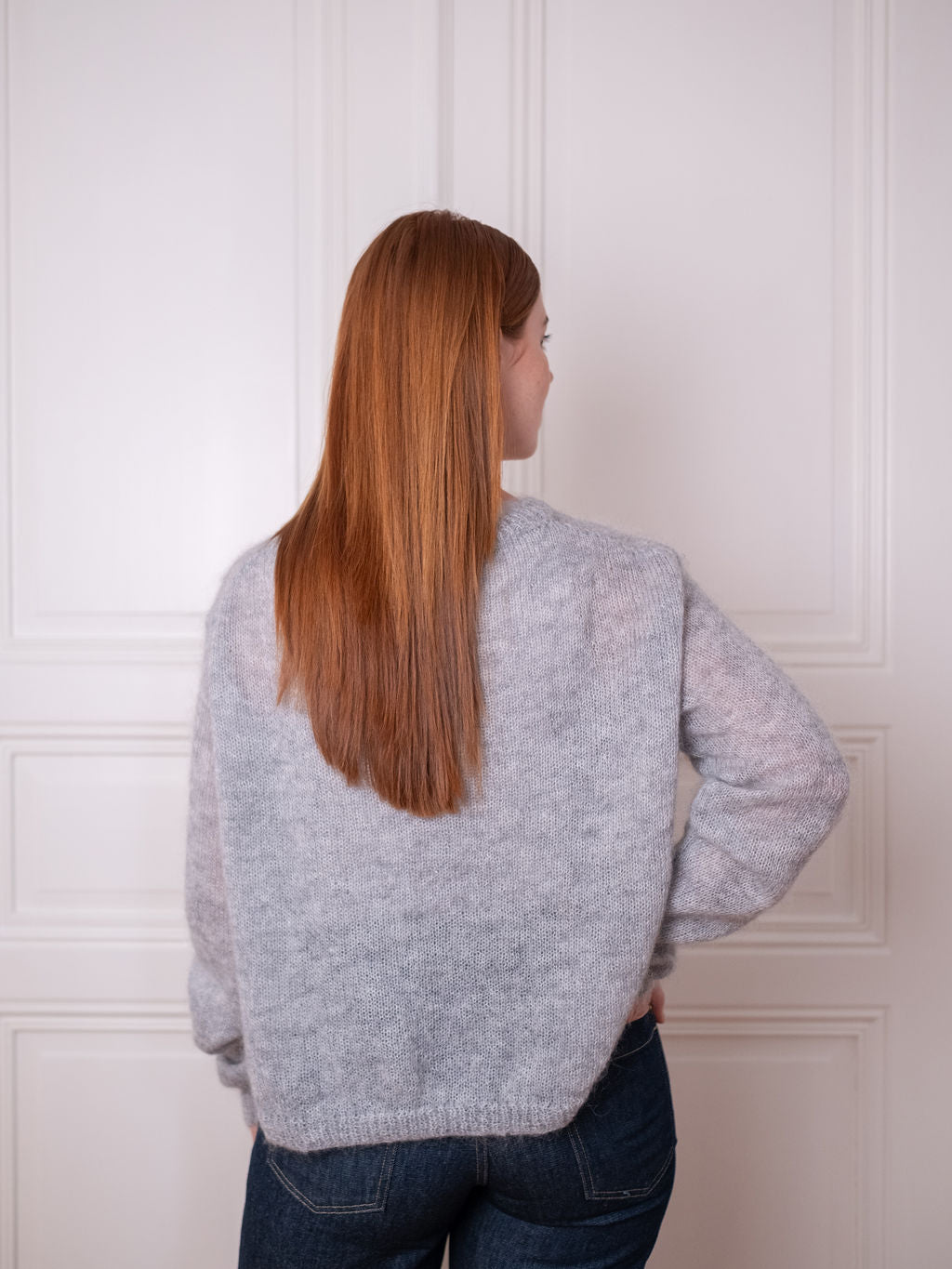 Cardigan O - Grey Day