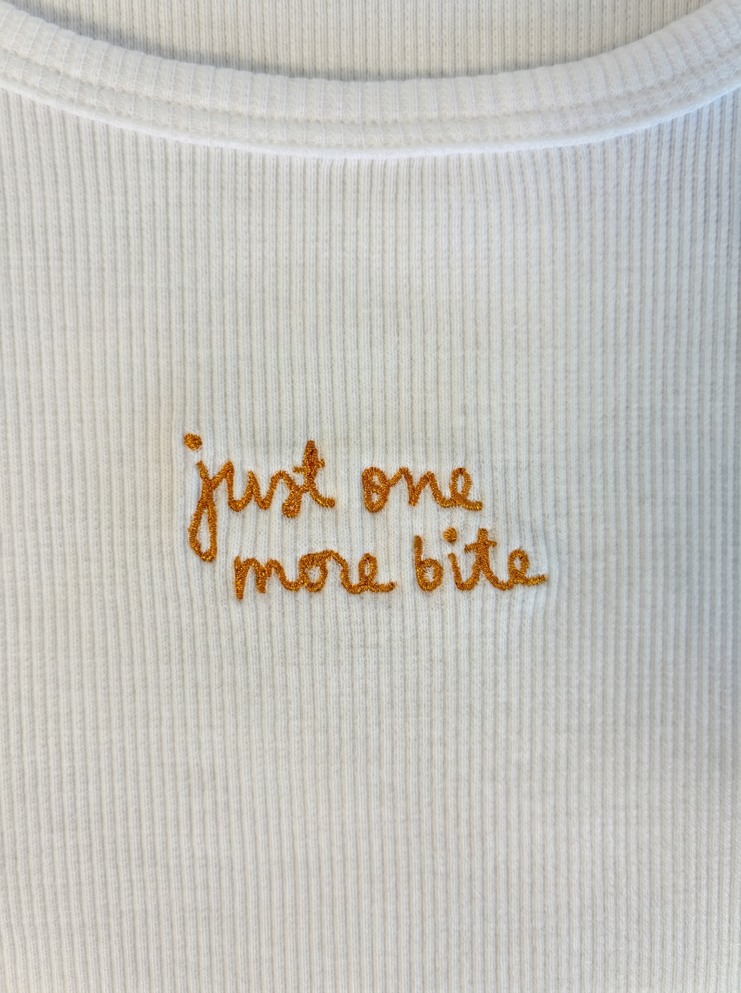 Every Day Tank Top — Just One More Bite