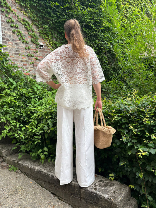 Relaxed Lace T-Shirt — Soft Hug