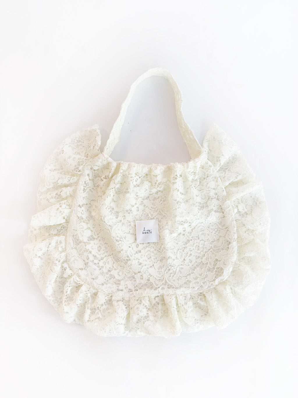 Lace Ruffle Bag - Soft Hug