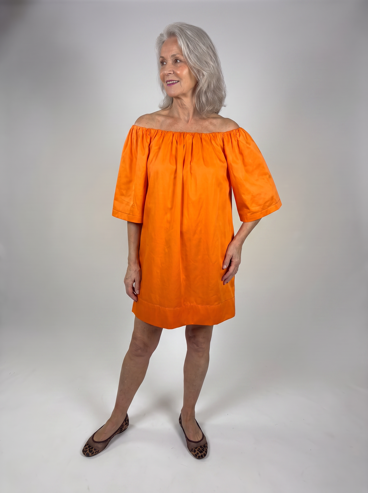Off-Shoulder Dress — Wake Up Lady