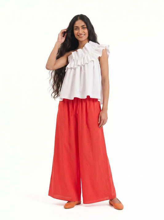 Adjustable Ruffle Top — Soft Hug