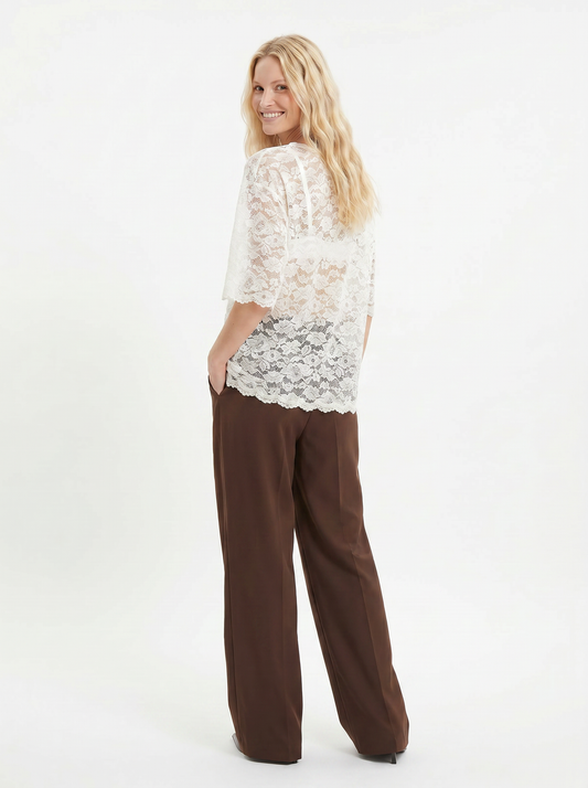 Relaxed Lace T-Shirt — Soft Hug