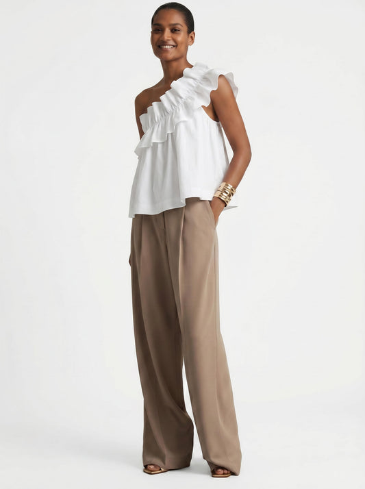 Adjustable Ruffle Top — Soft Hug