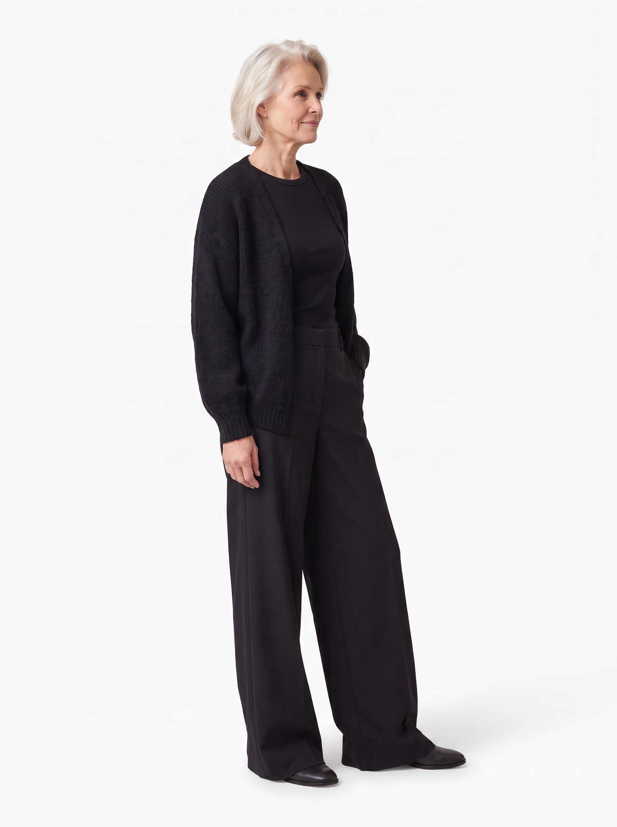 Balloon Sleeve Open Cardigan — Forever Friend
