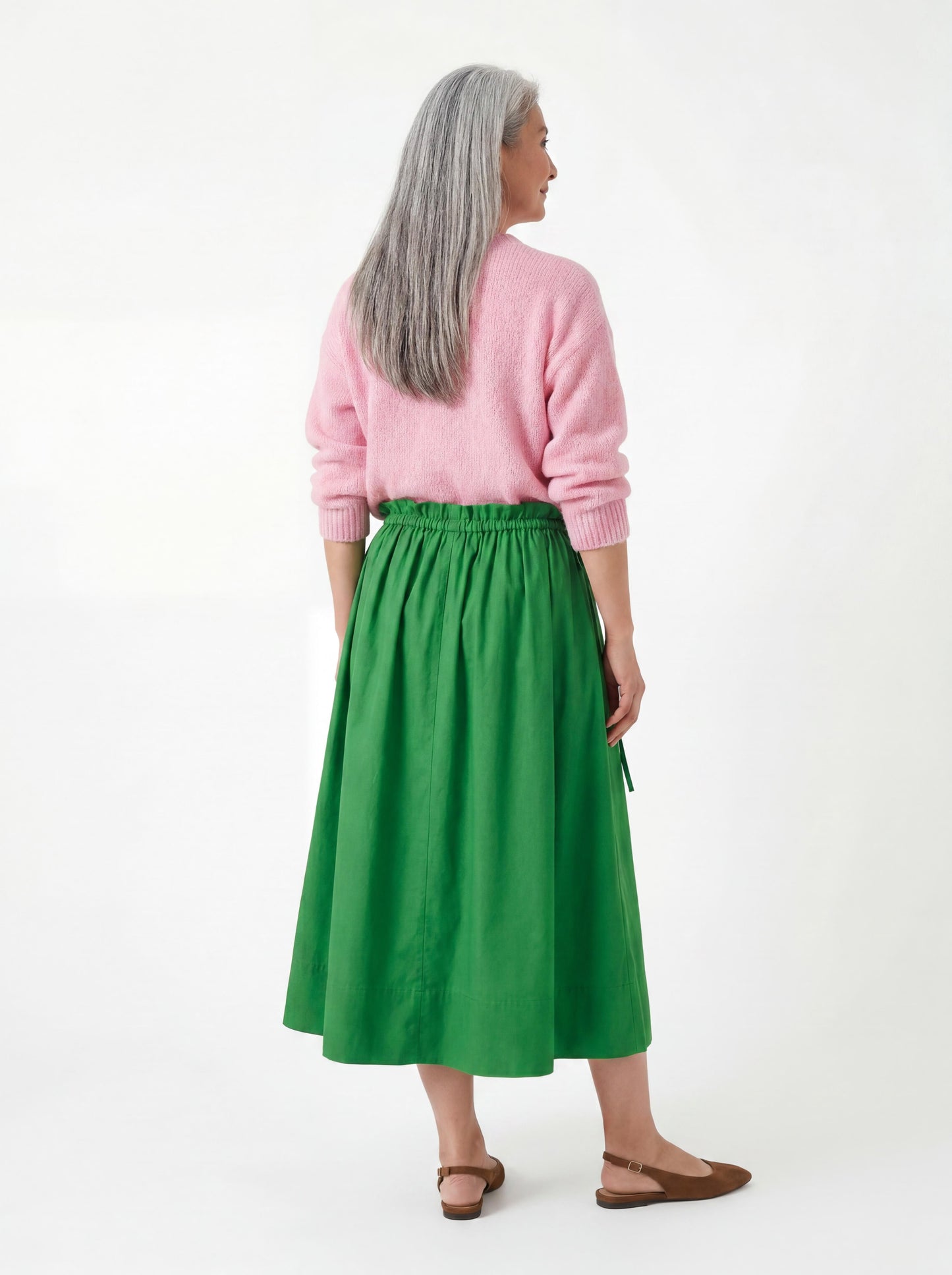 Adjustable Tie Midi Skirt - Unstoppable