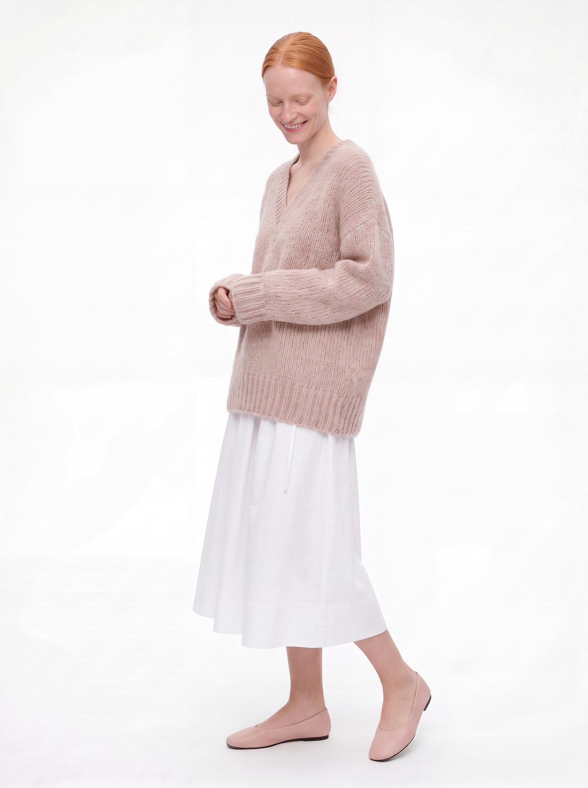 Chunky Sweater V — Nutty Nudge
