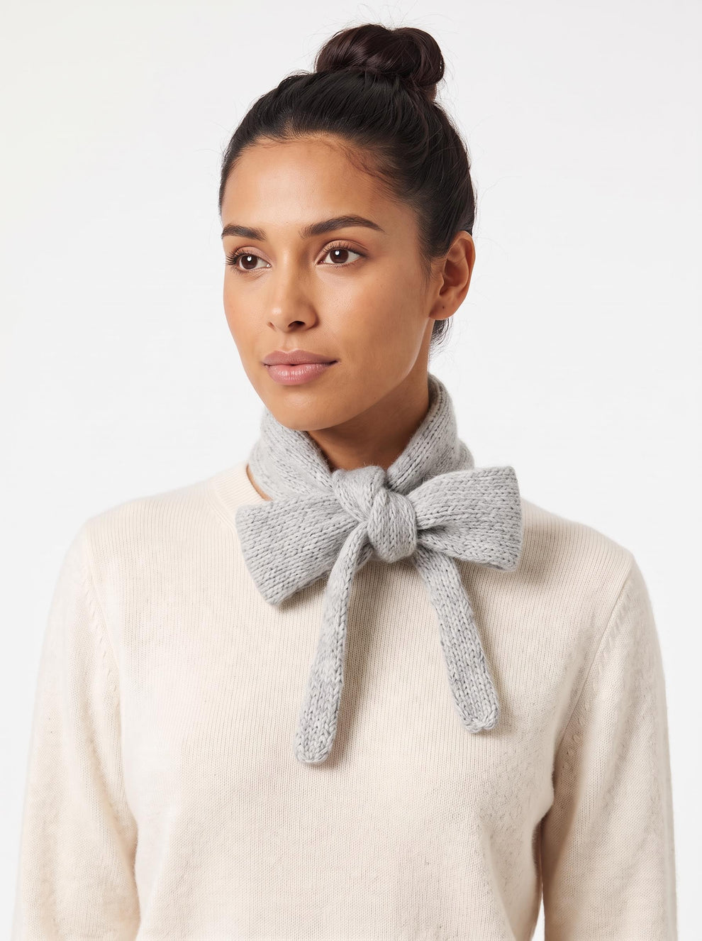 Skinny Scarf - Grey Day – Hey ROSIE