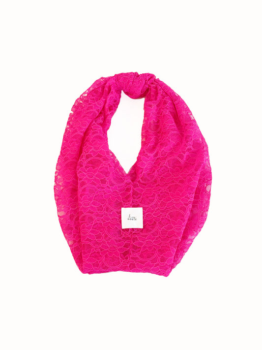 Lace Knot Bag | Think Pink